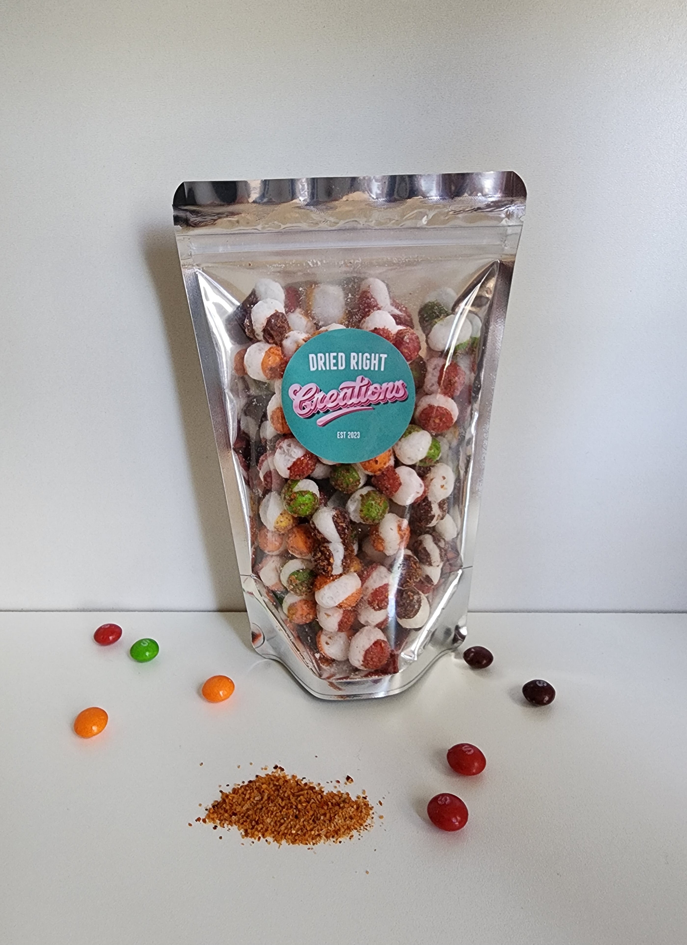 Chamoy &Tajin Skittle Crunch – Dried Right Creations